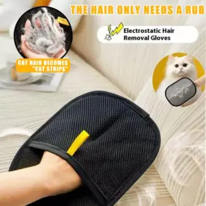 FurAway Pet Hair Remover Gloves — Reusable, Washable, Works on Any Fabric