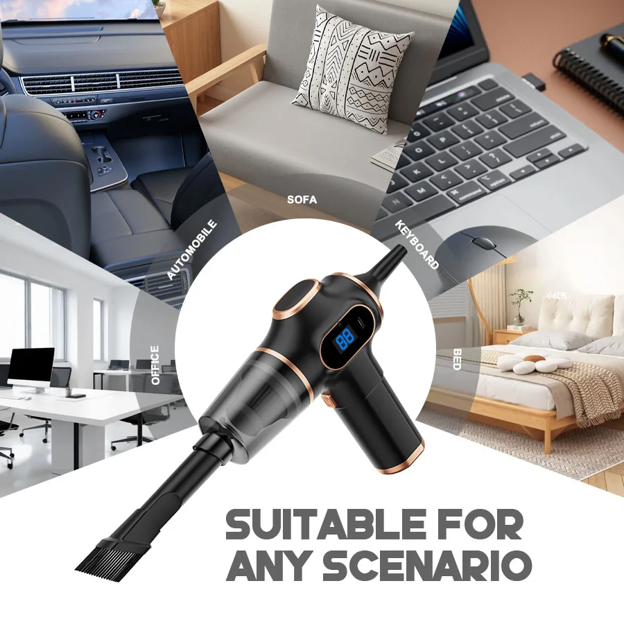 PocketVac Cordless Handheld Vacuum — Car, Desk & Keyboard - Image 3